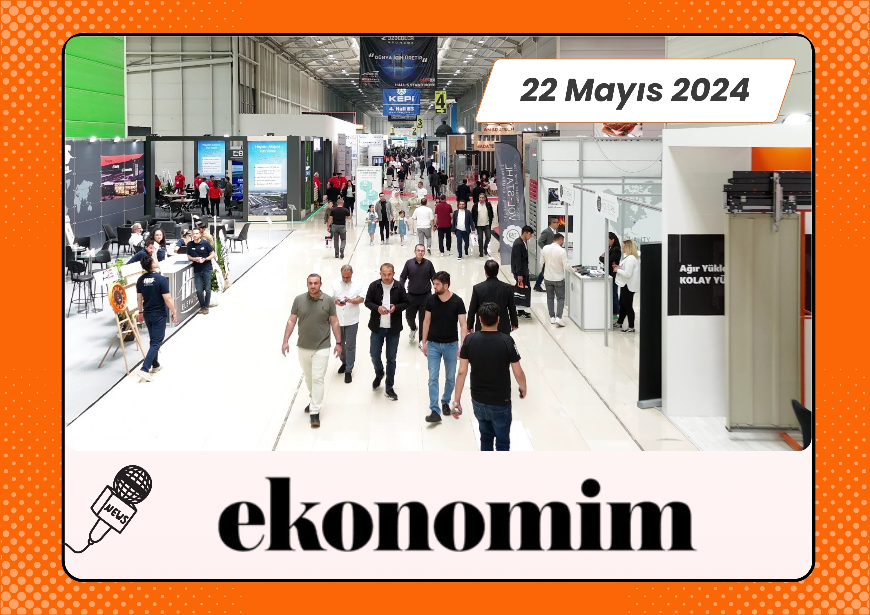 ELEVEX 2024 Asansör ve Teknolojileri Fuarı, Konya Ticaret Odası (KTO) Uluslararası Fuar Merkezi’nde açıldı. Açılışın ardından protokol üyeleri firmaların stantlarını ziyaret etti. 